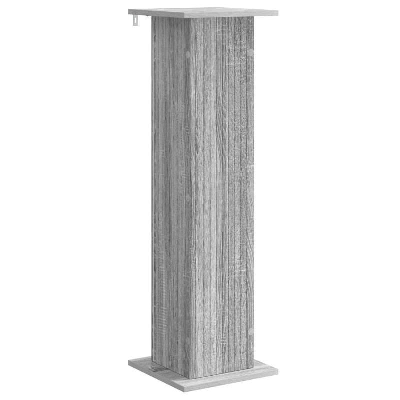vidaXL Βάση φυτών Γκρι Sonoma 30,5 x 30 x 100,5 εκ Επεξεργασμένο Ξύλο