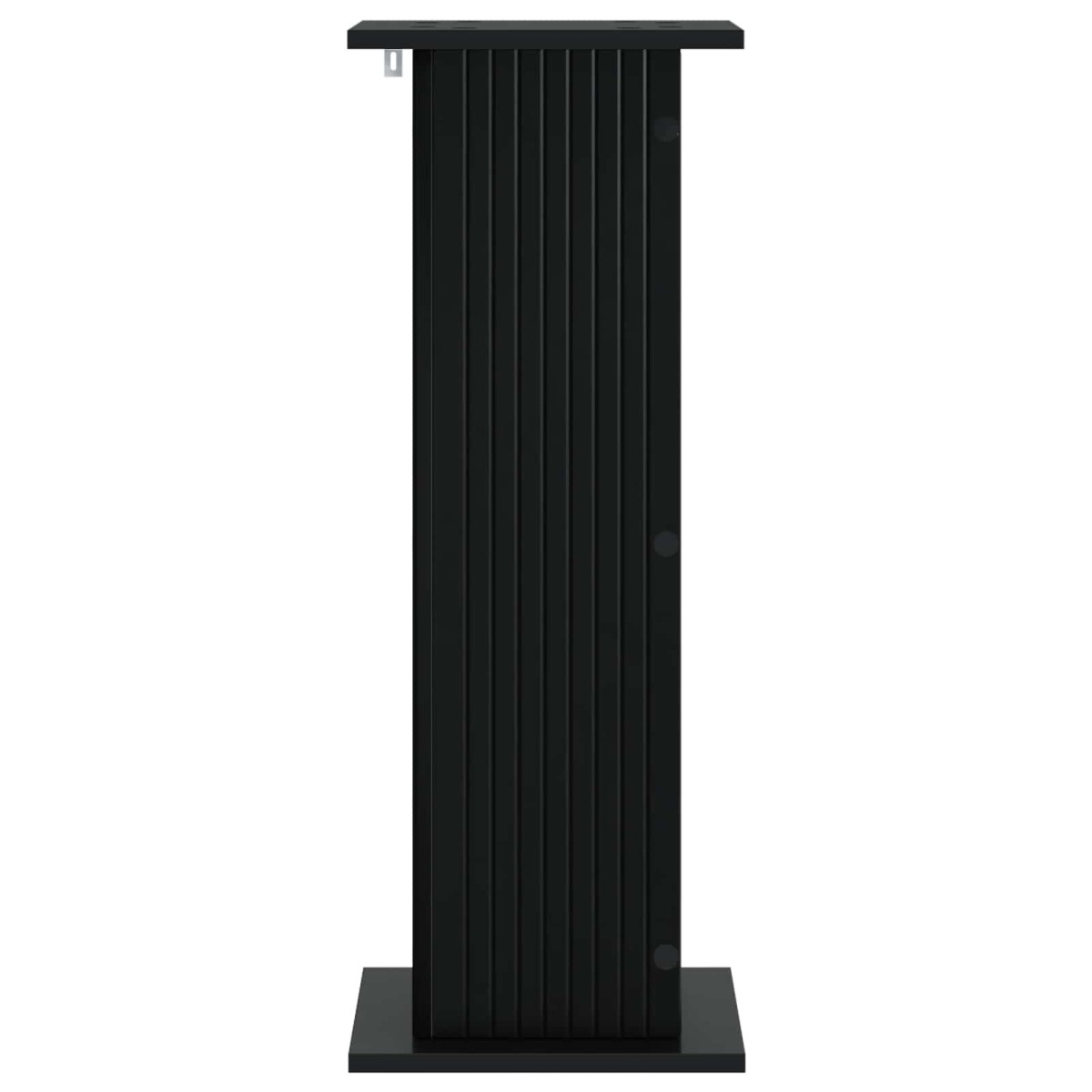 vidaXL Βάση φυτών Μαύρο 30,5 x 30 x 80,5 εκ Επεξεργασμένο Ξύλο