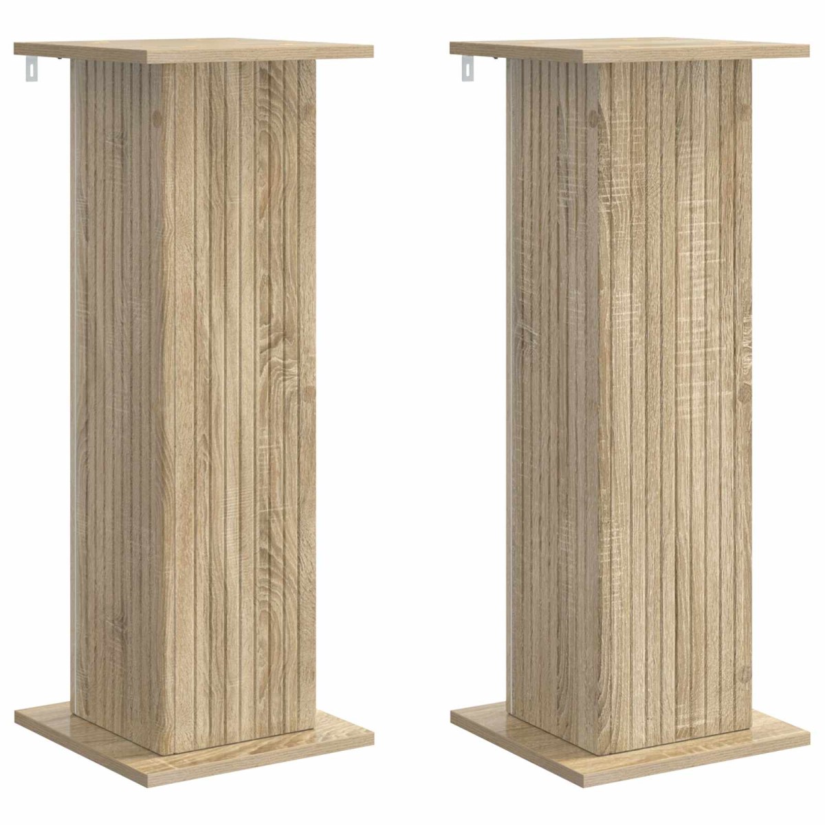 vidaXL Βάση φυτών 2 τμχ. Sonoma Δρυς 30,5 x 30 x 80,5 εκ