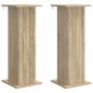 vidaXL Βάση φυτών 2 τμχ. Sonoma Δρυς 30,5 x 30 x 80,5 εκ