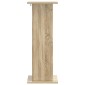vidaXL Βάση φυτών 2 τμχ. Sonoma Δρυς 30,5 x 30 x 80,5 εκ