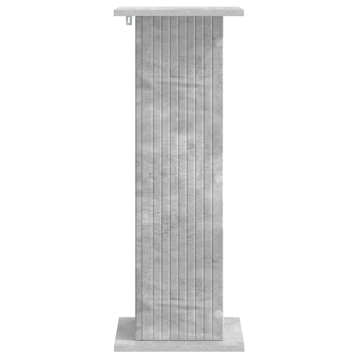 vidaXL Βάση φυτών Γκρι Σκυροδέματος 30,5 x 30 x 80,5 εκ
