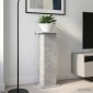 vidaXL Βάση φυτών 2 τμχ. Γκρι Σκυροδέματος 30,5 x 30 x 80,5 εκ