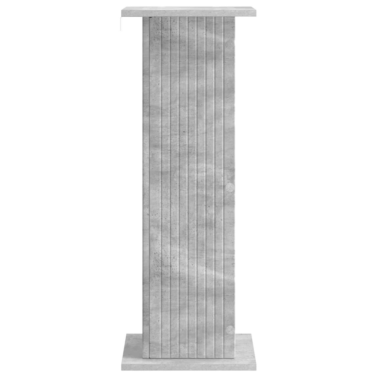 vidaXL Βάση φυτών 2 τμχ. Γκρι Σκυροδέματος 30,5 x 30 x 80,5 εκ