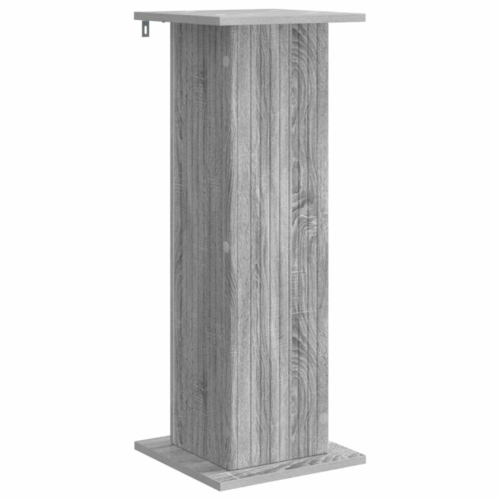vidaXL Βάση φυτών Γκρι Sonoma 30,5 x 30 x 80,5 εκ Επεξεργασμένο Ξύλο