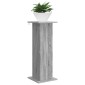 vidaXL Βάση φυτών Γκρι Sonoma 30,5 x 30 x 80,5 εκ Επεξεργασμένο Ξύλο