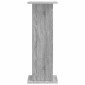 vidaXL Βάση φυτών Γκρι Sonoma 30,5 x 30 x 80,5 εκ Επεξεργασμένο Ξύλο