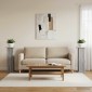 vidaXL Βάση φυτών 2 τμχ. Γκρι Sonoma 30,5 x 30 x 80,5 εκ
