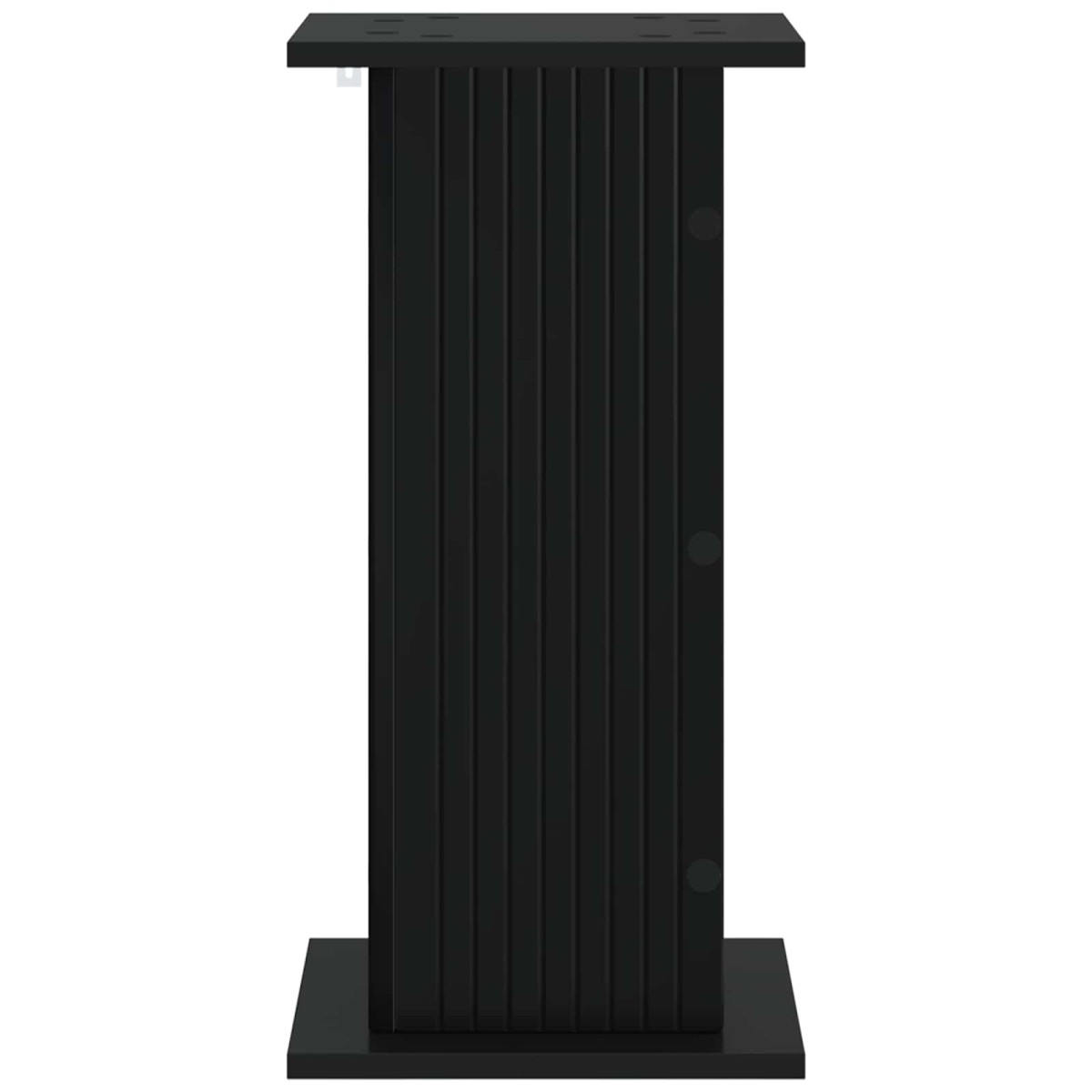 vidaXL Βάση φυτών Μαύρο 30,5 x 30 x 60,5 εκ Επεξεργασμένο Ξύλο