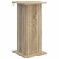vidaXL Βάση φυτών Sonoma Δρυς 30,5 x 30 x 60,5 εκ Επεξεργασμένο Ξύλο