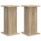 vidaXL Βάση φυτών 2 τμχ. Sonoma Δρυς 30,5 x 30 x 60,5 εκ