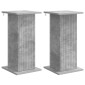 vidaXL Βάση φυτών 2 τμχ. Γκρι Σκυροδέματος 30,5 x 30 x 60,5 εκ