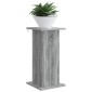 vidaXL Βάση φυτών Γκρι Sonoma 30,5 x 30 x 60,5 εκ Επεξεργασμένο Ξύλο