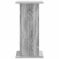 vidaXL Βάση φυτών Γκρι Sonoma 30,5 x 30 x 60,5 εκ Επεξεργασμένο Ξύλο