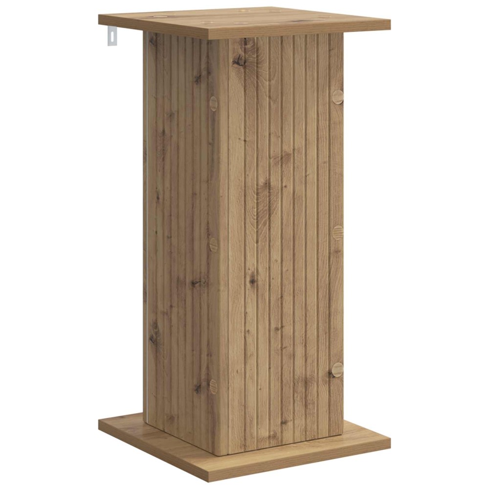 vidaXL Βάση φυτών Artisan Δρυς 30,5 x 30 x 60,5 εκ Επεξεργασμένο Ξύλο