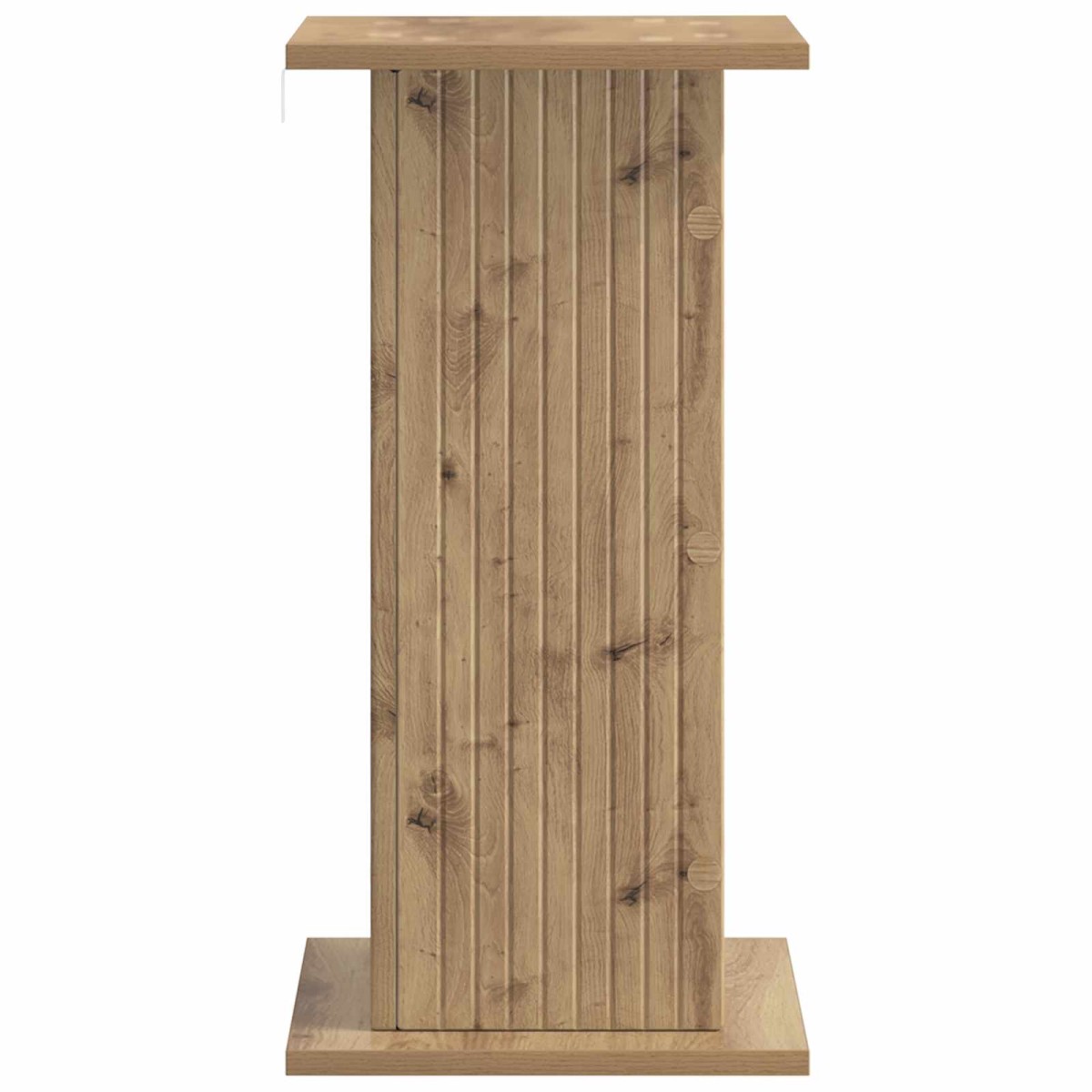 vidaXL Βάση φυτών Artisan Δρυς 30,5 x 30 x 60,5 εκ Επεξεργασμένο Ξύλο