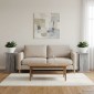 vidaXL Βάση φυτών 2 τμχ. Γκρι Sonoma 30,5 x 30 x 43 εκ