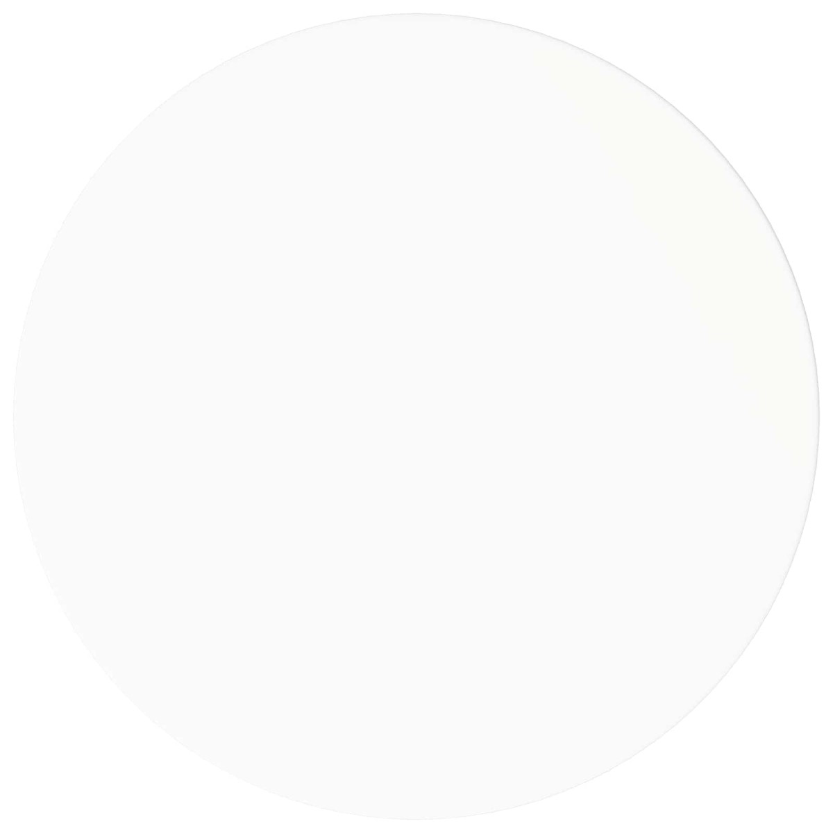 vidaXL Βοηθητικό ντουλάπι Λευκός Ø40 x 50 εκ