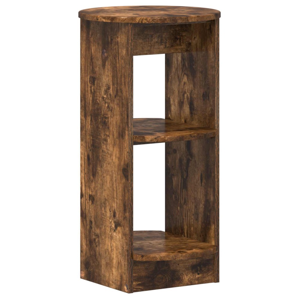 vidaXL Βοηθητικό ντουλάπι Καπνιστή Δρυς 40 x 40 x 75 cm