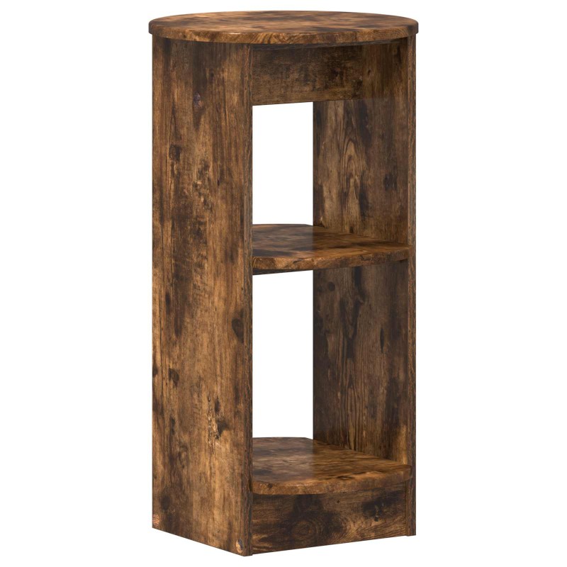 vidaXL Βοηθητικό ντουλάπι Καπνιστή Δρυς 40 x 40 x 75 cm