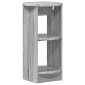 vidaXL Βοηθητικό ντουλάπι Γκρι Σονομά 40 x 40 x 75 cm