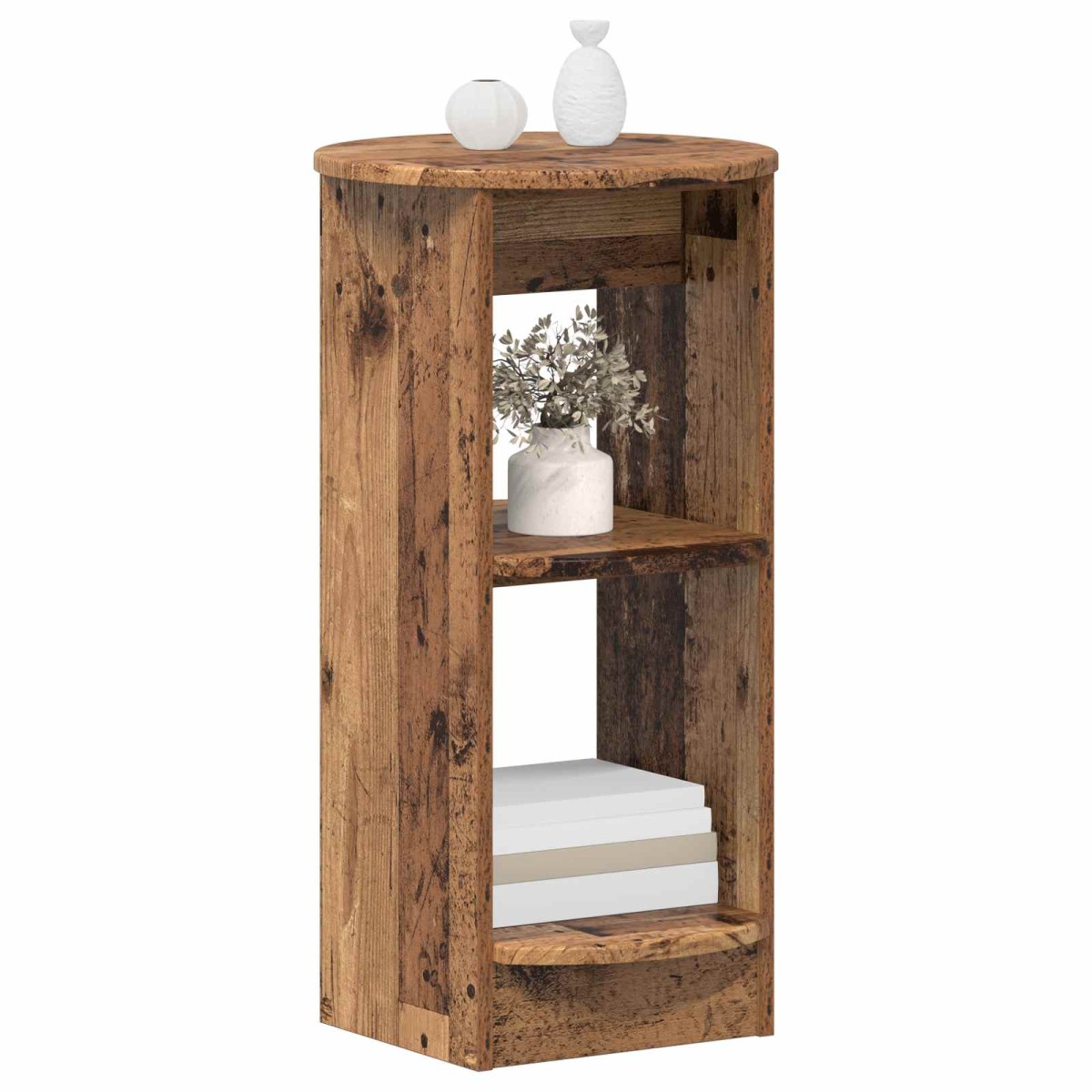 vidaXL Βοηθητικό ντουλάπι Παλιό ξύλο 40 x 40 x 75 cm