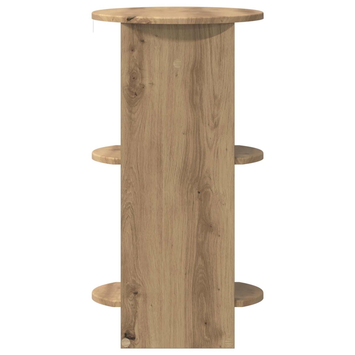 vidaXL Βοηθητικό ντουλάπι Τεχνίτικη Δρυς 40 x 40 x 75 cm