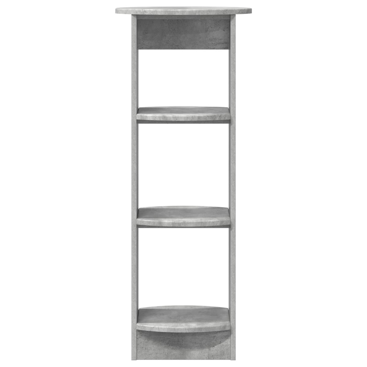 vidaXL Βοηθητικό ντουλάπι Σκυρόχρωμο Γκρι 40 x 40 x 100 cm