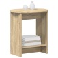 vidaXL Τραπεζάκι Πλευράς Sonoma Δρυς 50 x 39,5 x 55 εκ