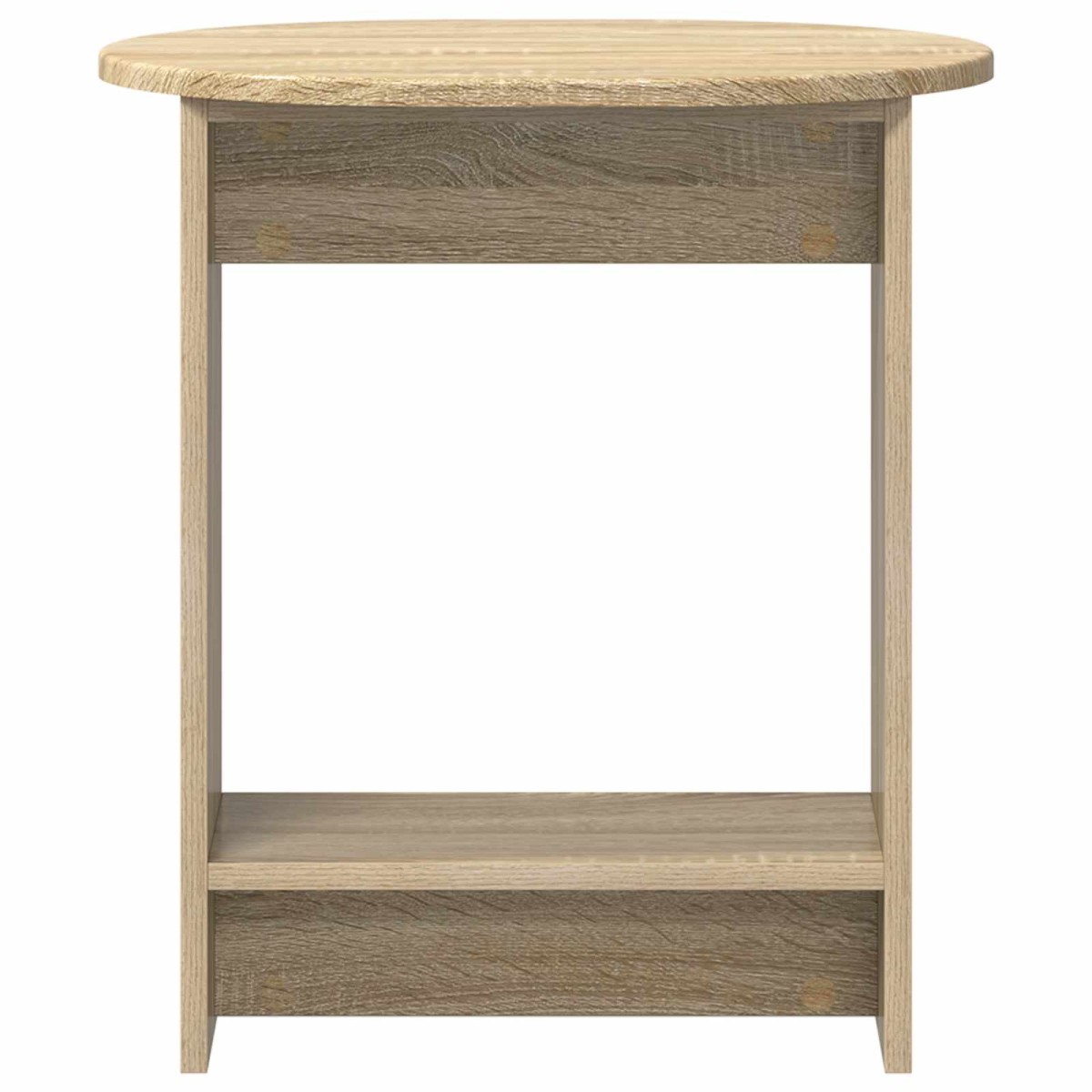 vidaXL Τραπεζάκι Πλευράς Sonoma Δρυς 50 x 39,5 x 55 εκ