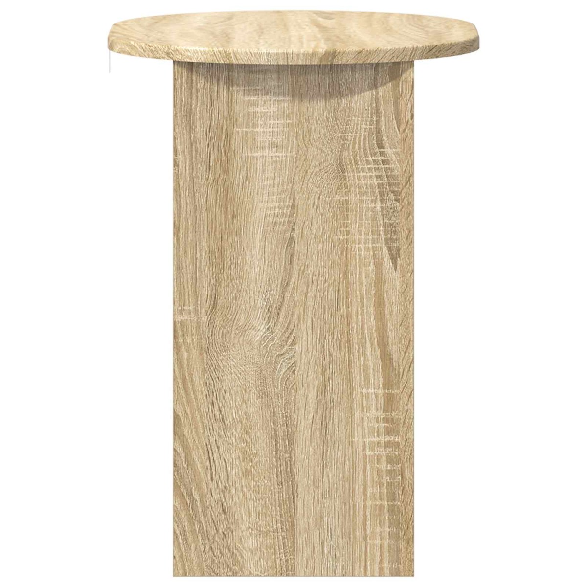vidaXL Τραπεζάκι Πλευράς Sonoma Δρυς 50 x 39,5 x 55 εκ