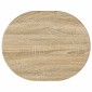 vidaXL Τραπεζάκι Πλευράς Sonoma Δρυς 50 x 39,5 x 55 εκ