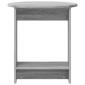 vidaXL Τραπεζάκι Πλευράς Γκρι Sonoma 50 x 39,5 x 55 εκ