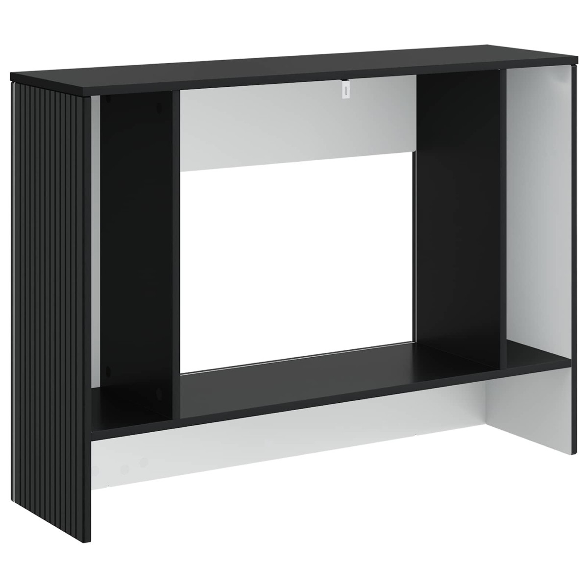 vidaXL Τραπέζι κονσόλας Μαύρο 101 x 29 x 74 εκ.