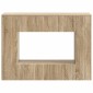 vidaXL Τραπέζι κονσόλας Δρύς Sonoma 101 x 29 x 74 εκ.