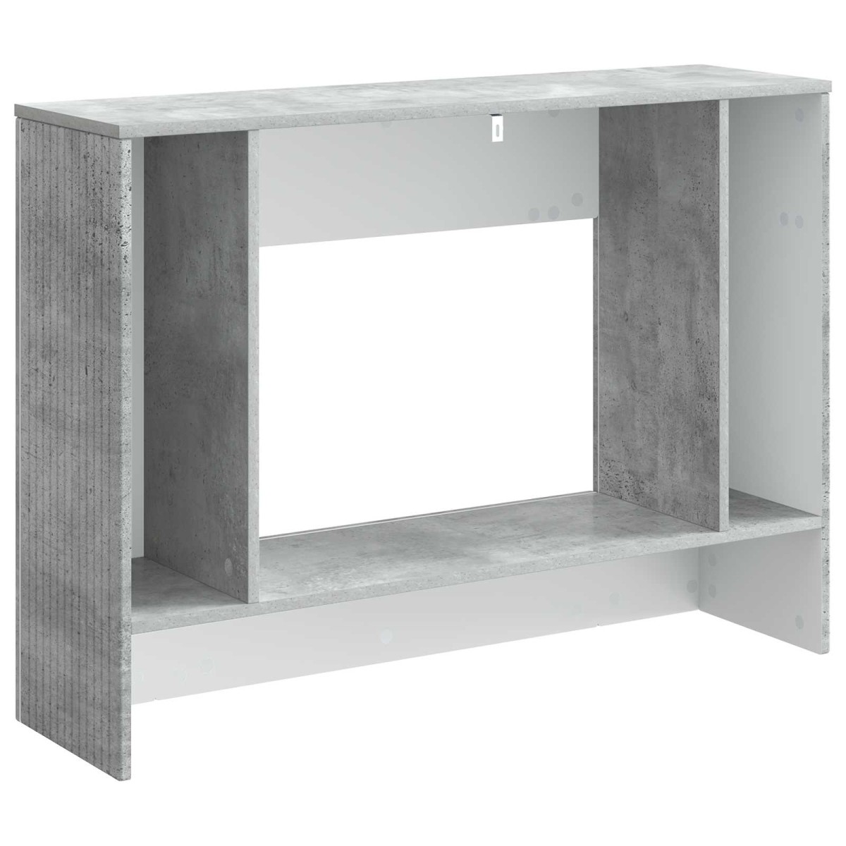 vidaXL Τραπέζι κονσόλας Σκυρόχρωμο Γκρι 101 x 29 x 74 εκ.