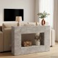 vidaXL Τραπέζι κονσόλας Σκυρόχρωμο Γκρι 101 x 29 x 74 εκ.