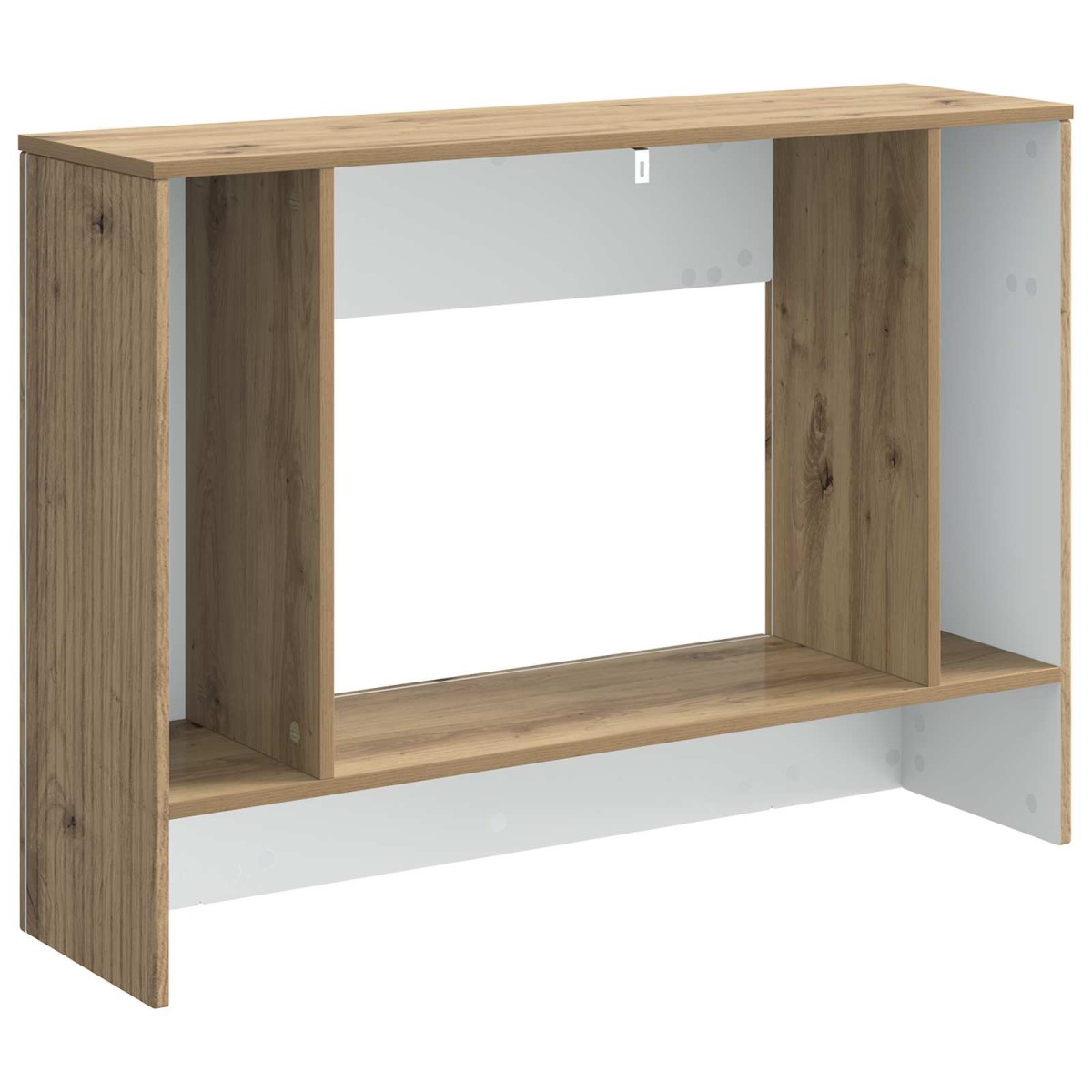 vidaXL Τραπέζι κονσόλας Τεχνίτικη Δρυς 101 x 29 x 74 εκ.