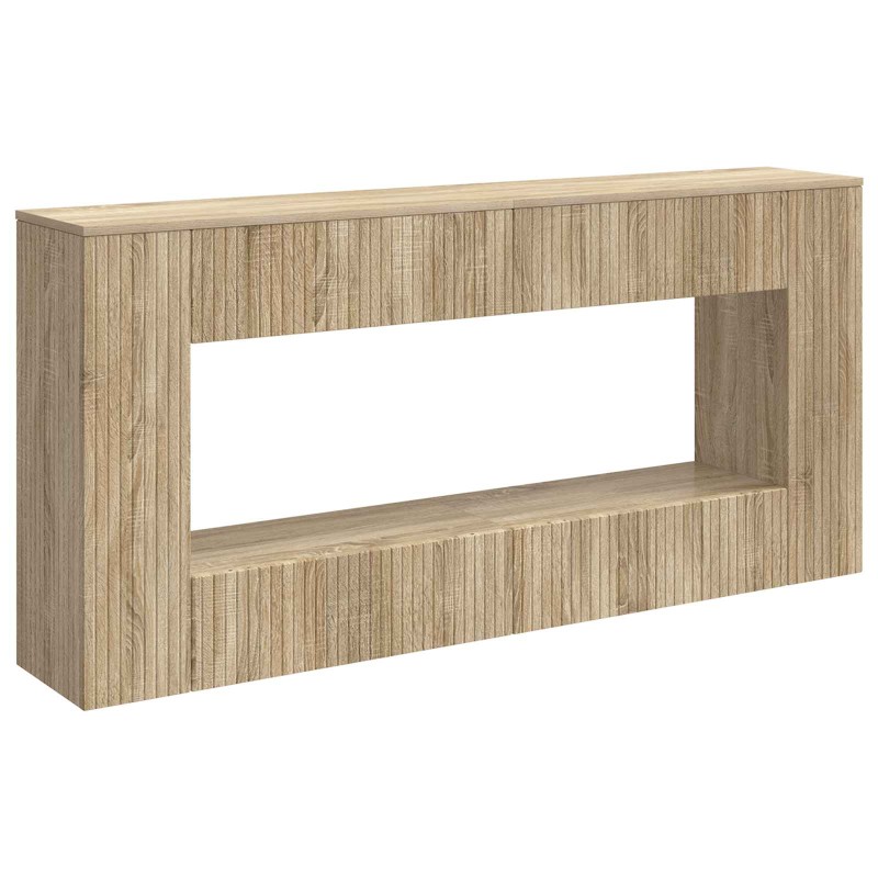 vidaXL Τραπέζι κονσόλας Δρύς Sonoma 155 x 29 x 74 εκ.