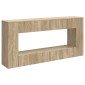 vidaXL Τραπέζι κονσόλας Δρύς Sonoma 155 x 29 x 74 εκ.