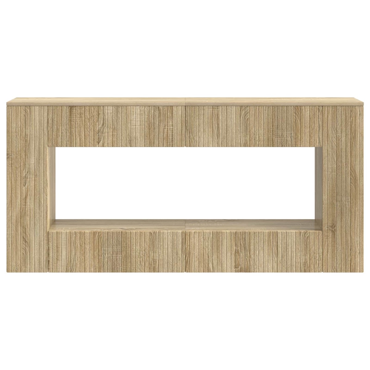 vidaXL Τραπέζι κονσόλας Δρύς Sonoma 155 x 29 x 74 εκ.
