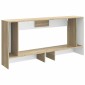 vidaXL Τραπέζι κονσόλας Δρύς Sonoma 155 x 29 x 74 εκ.