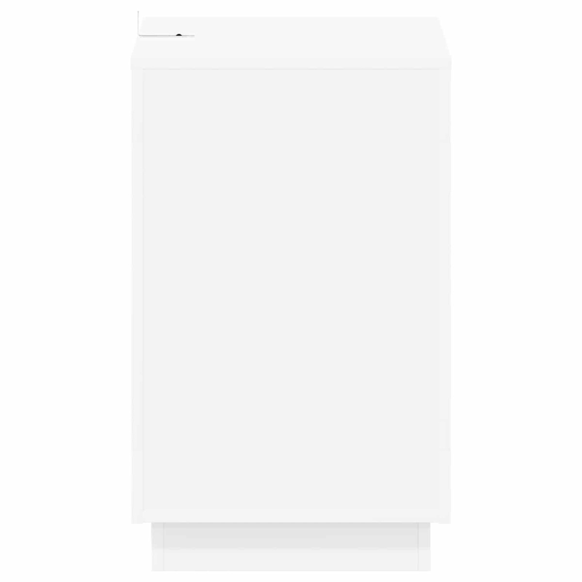 vidaXL Τραπεζάκι Πλευράς Λευκό 60 x 40 x 65 εκ. Επεξεργασμένο Ξύλο