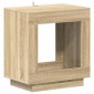 vidaXL Τραπεζάκι Πλευράς Sonoma Δρυς 60 x 40 x 65 εκ.