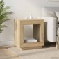 vidaXL Τραπεζάκι Πλευράς Sonoma Δρυς 60 x 40 x 65 εκ.