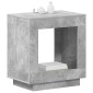 vidaXL Τραπεζάκι Πλευράς Γκρι Σκυροδέματος 60 x 40 x 65 εκ.