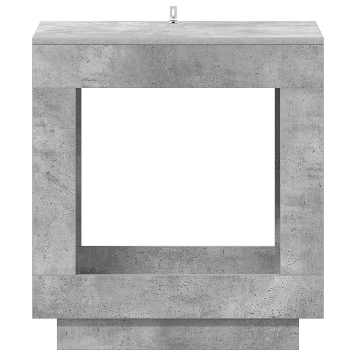 vidaXL Τραπεζάκι Πλευράς Γκρι Σκυροδέματος 60 x 40 x 65 εκ.