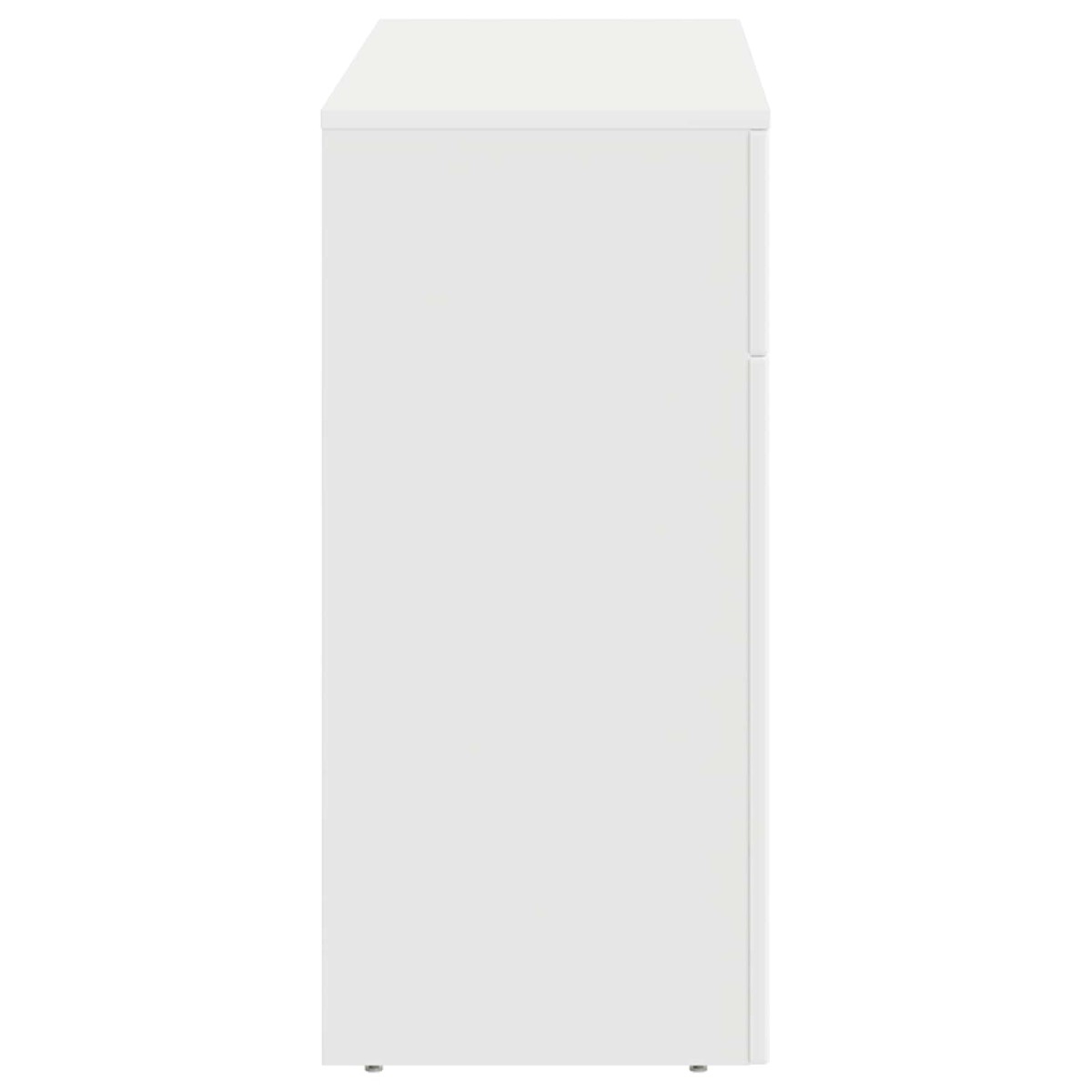 vidaXL Τραπεζάκι σαλονιού Λευκό 102 x 35 x 75 εκ Επεξεργασμένο Ξύλο