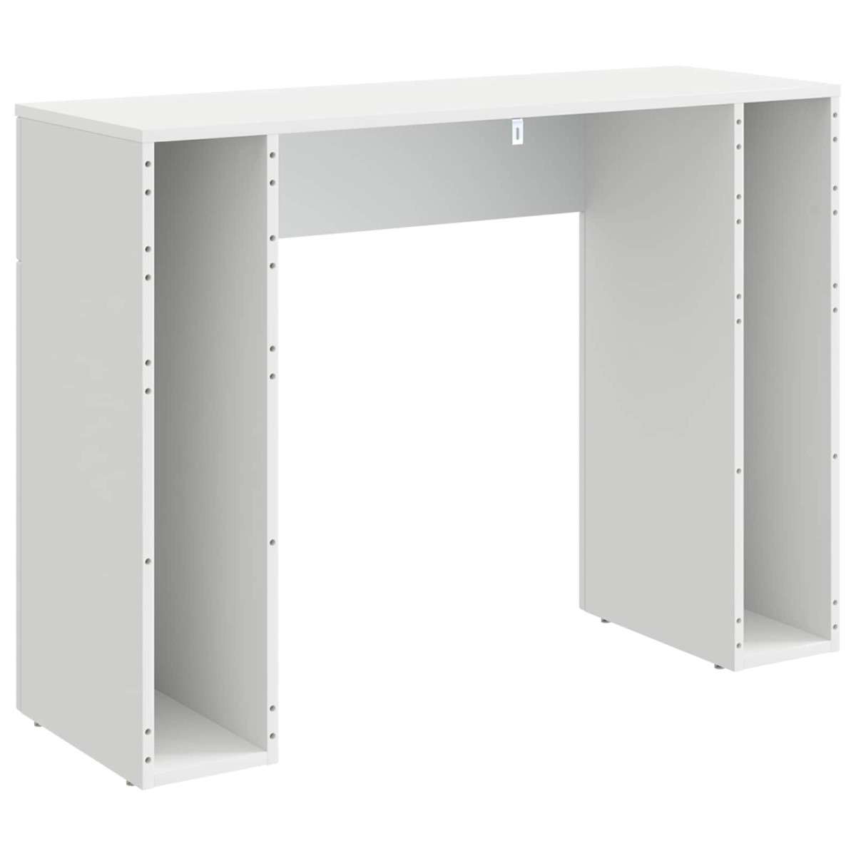 vidaXL Τραπεζάκι σαλονιού Λευκό 102 x 35 x 75 εκ Επεξεργασμένο Ξύλο