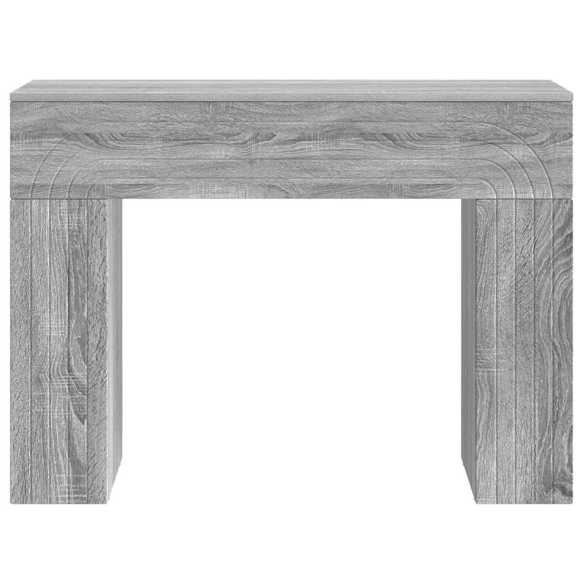vidaXL Τραπεζάκι σαλονιού Γκρι Sonoma 102 x 35 x 75 εκ